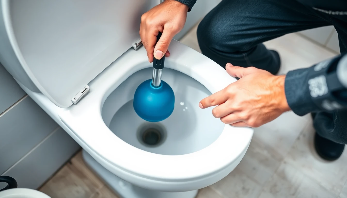 Clogged Toilet Repair